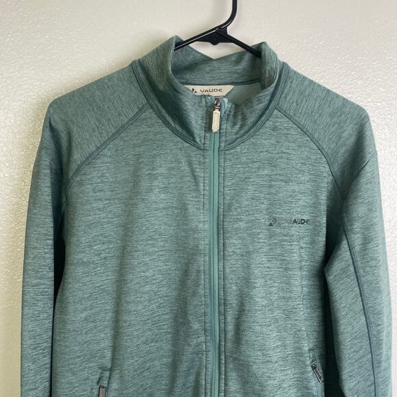 Vaude Jacket Mens 54 / XL Green Full Zip Outdoors Hiking Eco Sustainable Active - Picture 3 of 11